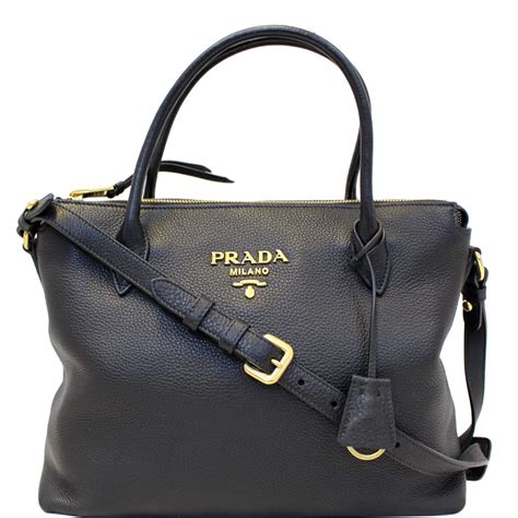 prada leather handbag black|authentic prada leather handbags.